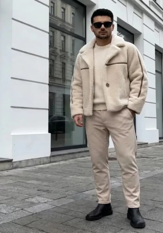 کت خز مردانه